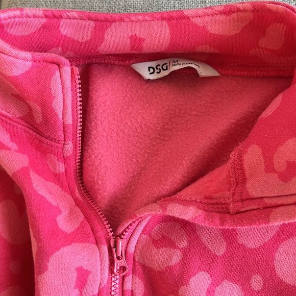 Girls DSG Leopard Print Sweater Pullover - M - Picture 6 of 7